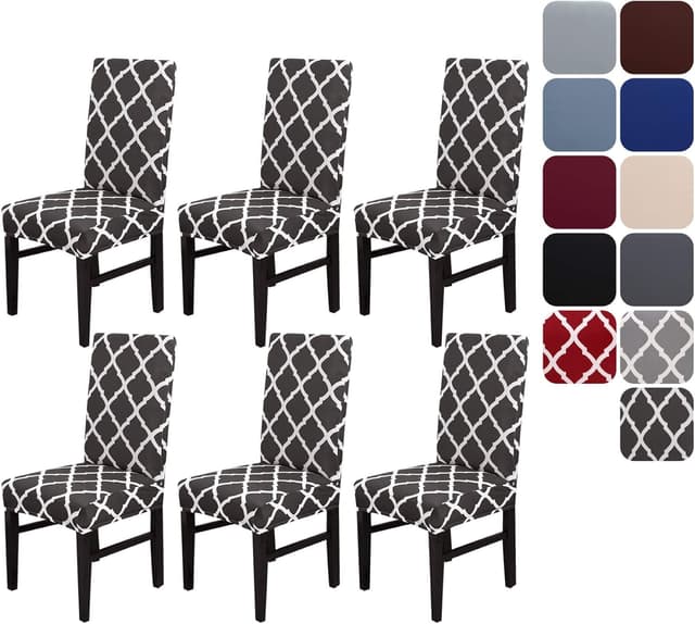 Imagen de Aisprts Dining Chair Covers Set of 4 en OfertitasTOP