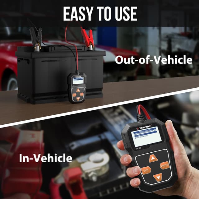 Thumbnail 4 de KONNWEI KW208 12V Battery Tester