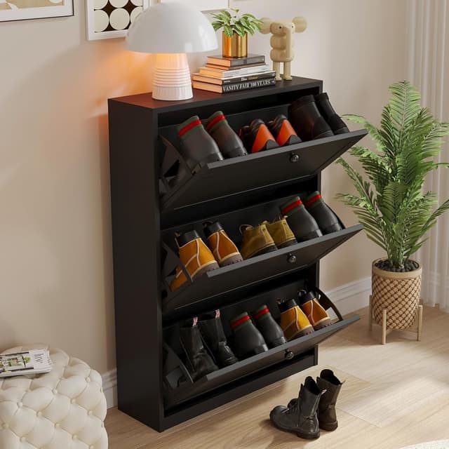 Thumbnail 4 de VOWNER Zapatero 3 Puertas 80x24x116 cm