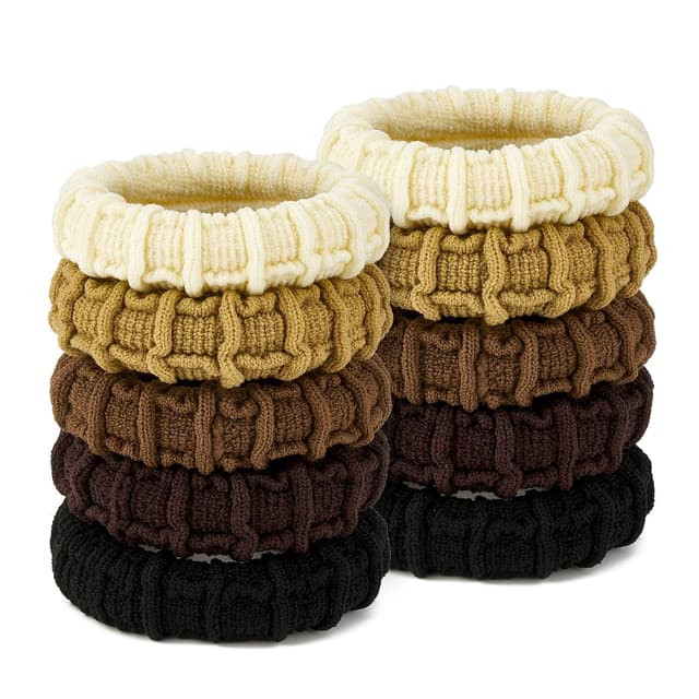 Detalle de Haargummis ZOUIQSS 10er Set 4,1 cm