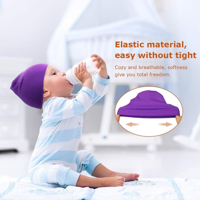 Thumbnail 4 de DRESHOW 8er Pack Baby Mützen Unisex