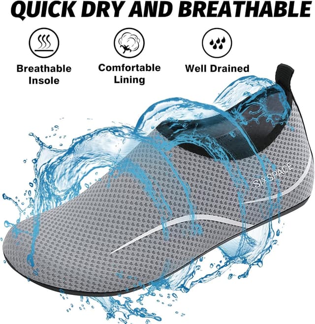 Detalle de Sixspace barefoot water shoes for water grip