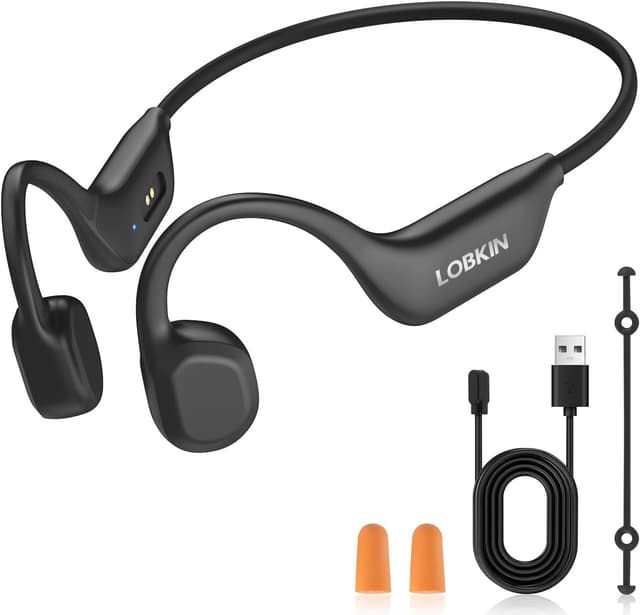 Detalle de LOBKIN Bone Conduction Headphones Bluetooth 6.0