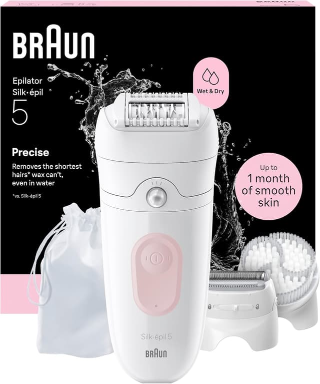 Imagen de Braun Silk Epil 5 Epilatore Wet&Dry 1 mese en OfertitasTOP