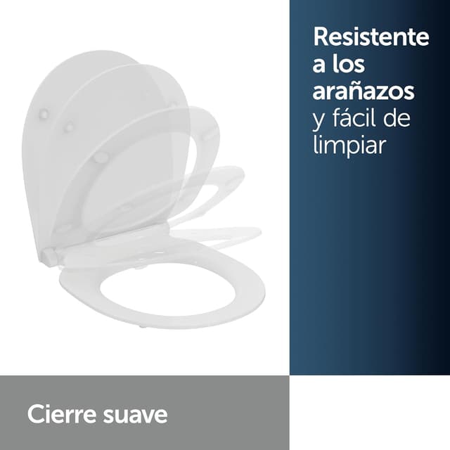 Thumbnail 3 de Ideal Standard Tirso Asiento de Inodoro con Cierre Suave 🚽