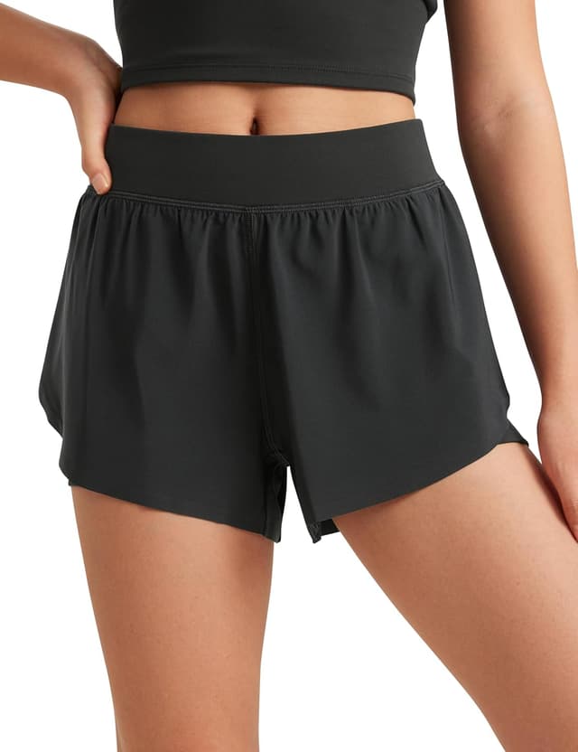 Detalle de CRZ YOGA Ragazze 2 in 1 delfino atletico con pantaloncini e tasche