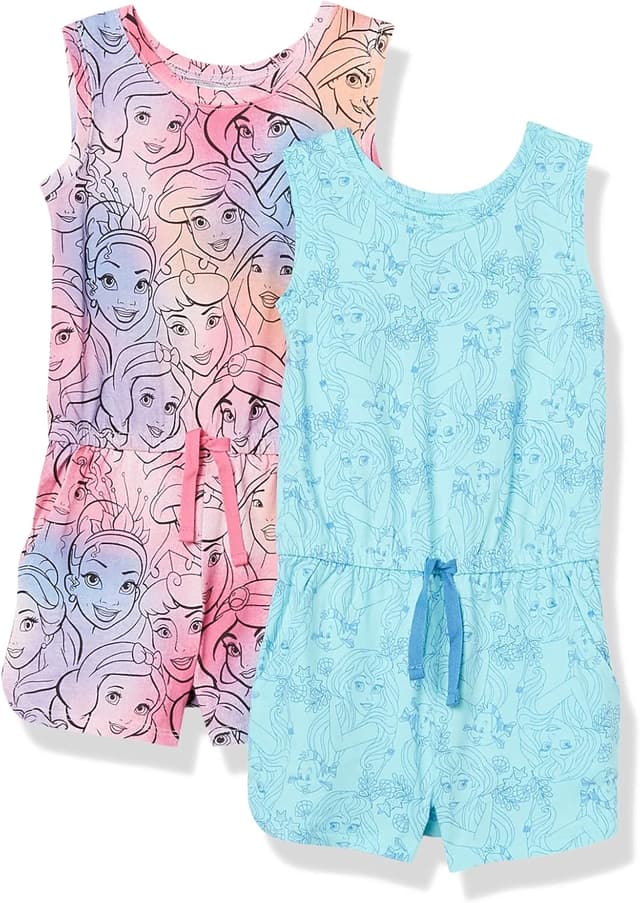 Detalle 2 de Amazon Essentials knit sleeveless romper 2-pack