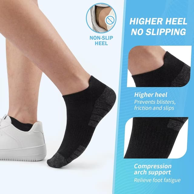 Detalle de Trainer socks anti blister 10 pairs