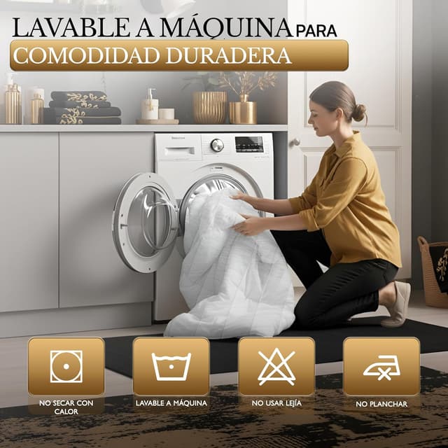 Thumbnail 6 de Utopia Bedding Protector acolchado 150x200 cm