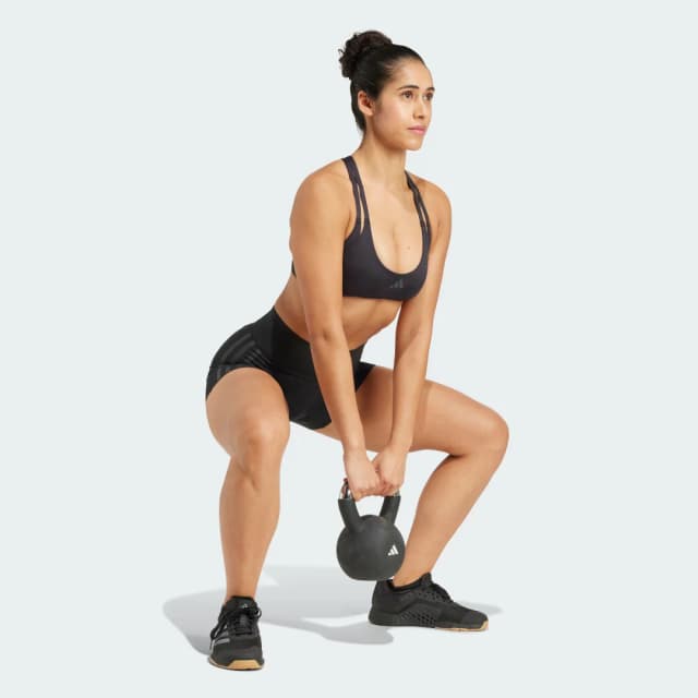 Detalle de Mallas Optime 4-Inch Raw-Cut-Hem 4" cintura alta