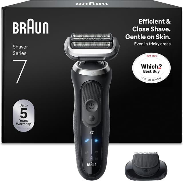 Detalle de Braun Series 7 72-N1200SI electric shaver — 60 min