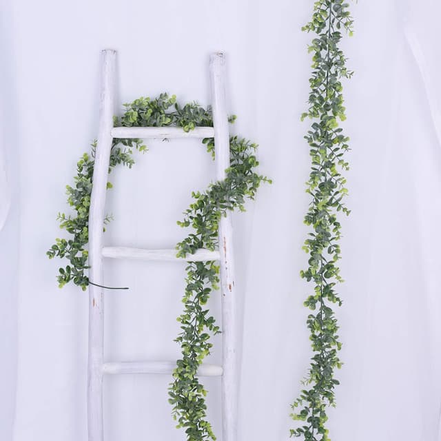 Thumbnail 5 de DearHouse Faux Eucalyptus Garland 6 ft, 2-Pack