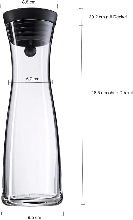 Thumbnail 5 de WMF Basic - Botella de Cristal 1L con Cierre Close Up 💧