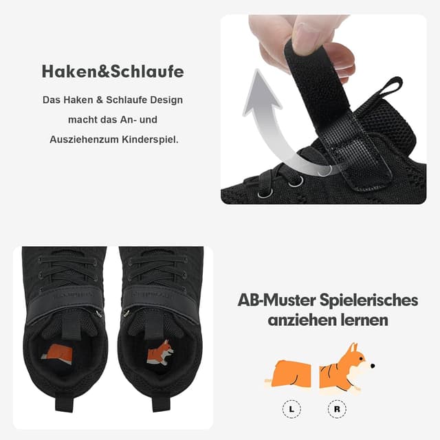 Thumbnail 6 de IceUnicorn Hausschuhe Kinder als Barfußschuhe – leichte, atmungsaktive Minimal-Sportschuhe für die Halle