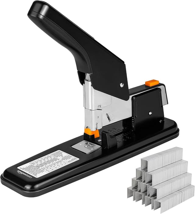 Detalle de Amazon Basics Heavy-Duty Stapler 210 sheets