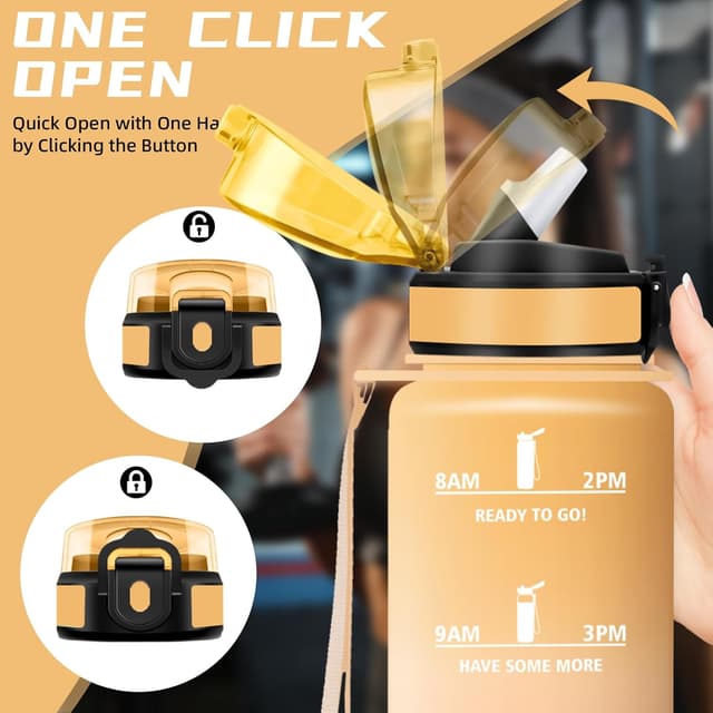 Thumbnail 1 de WaterBottle 1L 🥤 Cantimplora Deportiva Reutilizable