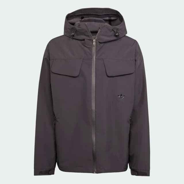 Detalle 2 de adidas Chaqueta Premium Essentials Water-Repellent negra