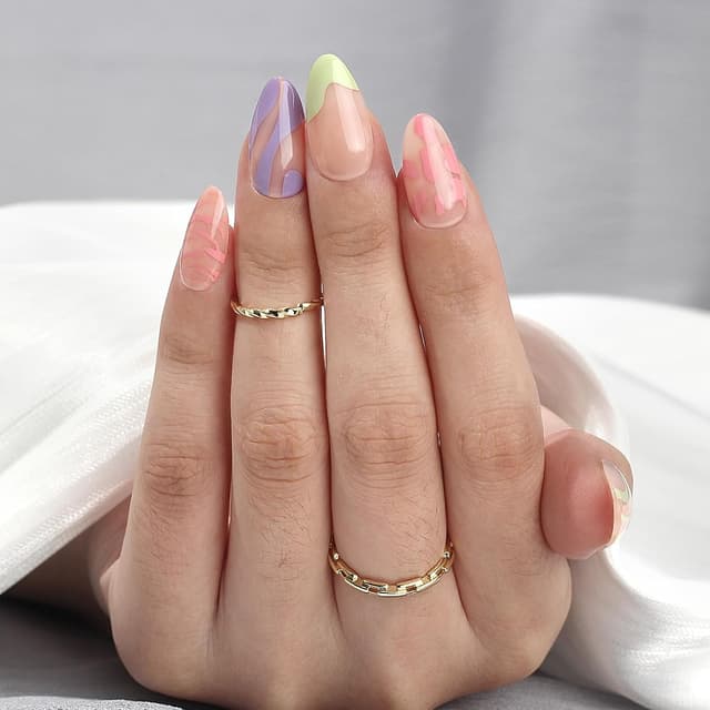 Thumbnail 5 de Anglicolor Unghie Nude Finto 30 pezzi