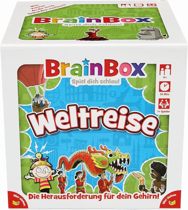 Detalle de Brain Box Weltreise Lernspiel für 6+