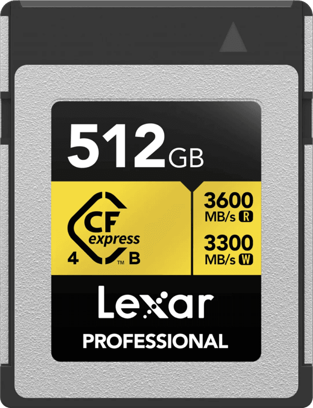 Detalle de Lexar Professional GOLD 4.0 CFexpress Type B 512 GB Speicherkarte