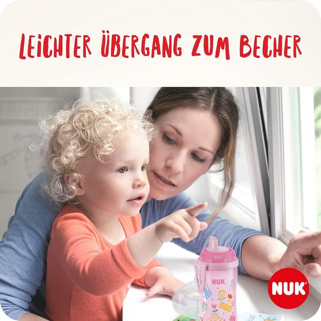 Detalle 2 de NUK Kiddy Cup 300 ml auslaufsicherer Becher