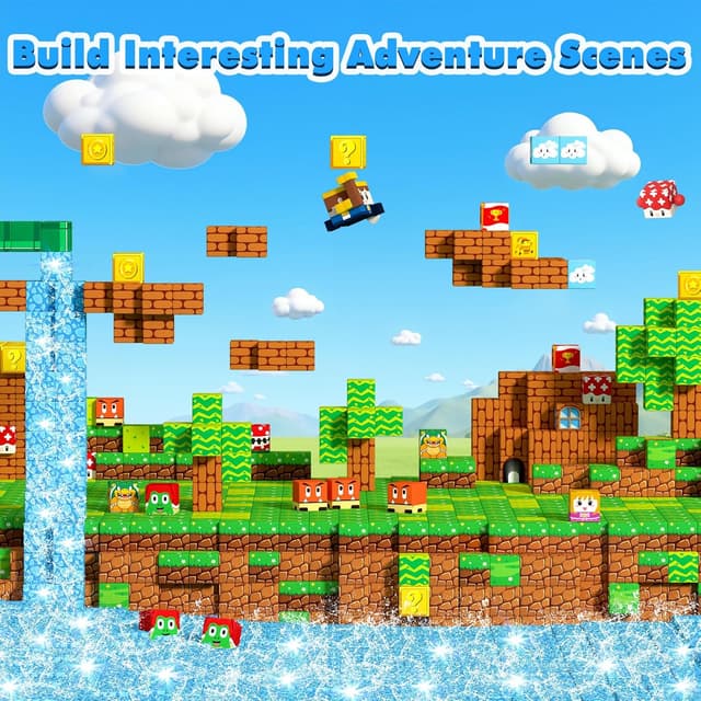 Thumbnail 2 de LUVTOY Magnetic Blocks 108pcs