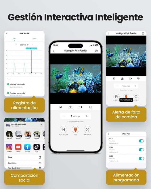 Thumbnail 5 de WOLMDS FS-02 Alimentador de Peces