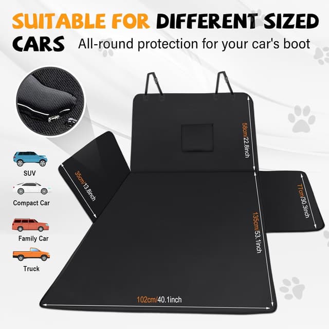 Detalle 2 de Zanfqvo Copri bagagliaio 193x102 cm