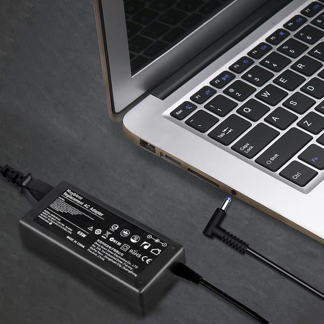 Detalle de 65W Laptop-Ladekabel Netzteil für HP (19,5V 3,33A, 4,5 x 3,0 mm) – passend zu ausgewählten Pavilion x360, ProBook, Envy & mehr