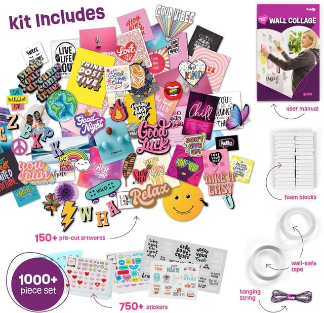 Thumbnail 1 de Pretty Me Wall Collage Kit 1000+ pieces ๐จ