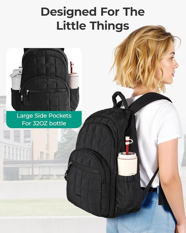 Thumbnail 4 de BAGSMART College Laptop Backpack 15.6"