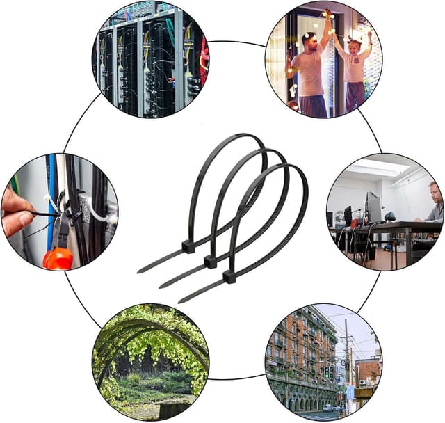 Thumbnail 6 de 1000 pack cable ties 200mm, 3.6mm