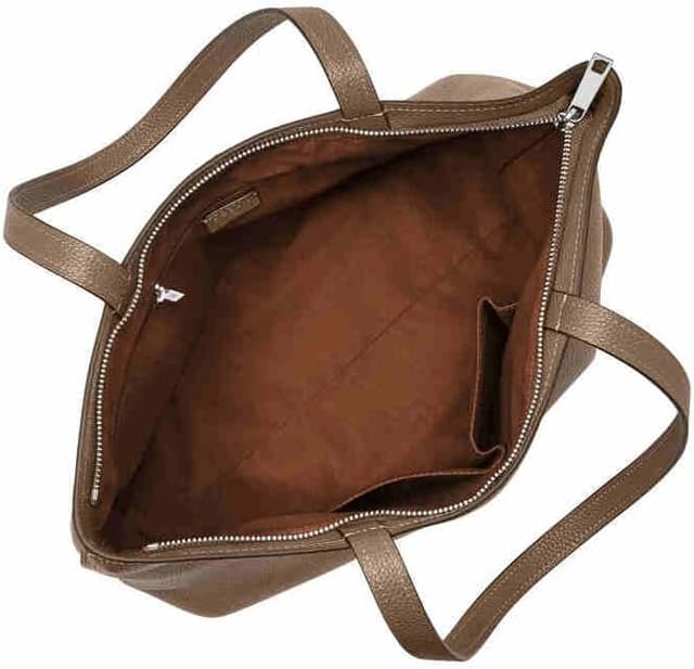 Detalle de FOSSIL Jessie leather or polyurethane tote bag for women