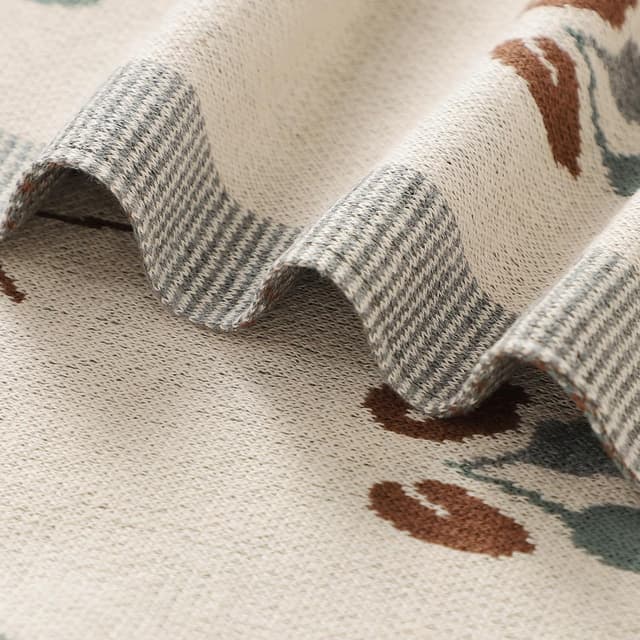 Thumbnail 6 de Baby knitted cotton blanket 100 x 80 cm