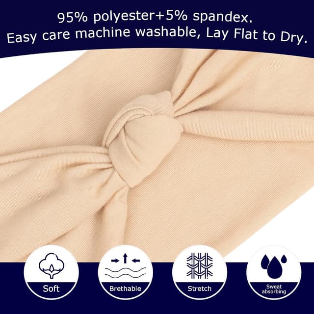 Thumbnail 6 de DRESHOW bandeaux cheveux boho 4 pièces