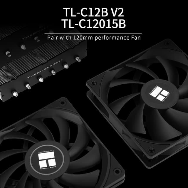 Thumbnail 3 de Thermalright Royal Knight 120 CPU cooler 1500RPM