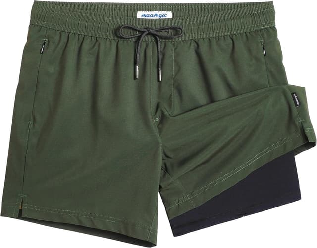 Detalle de MaaMgic Herren-Badehose Kompression 14 cm