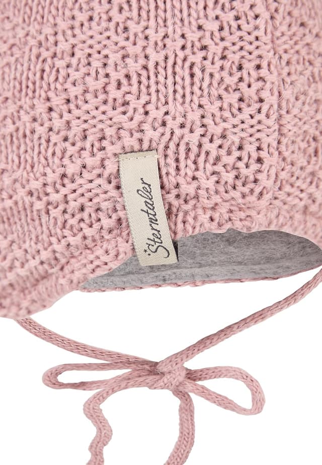 Thumbnail 3 de Sterntaler Strickmütze Mädchen Struktur 47 Beerenrosa