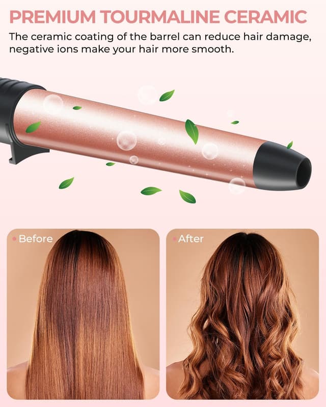 Detalle 2 de Ohuhu 5 in 1 Hair Curler Wand