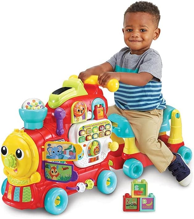 Detalle de VTech Maxiloco Mon Trotti Train 7 en 1