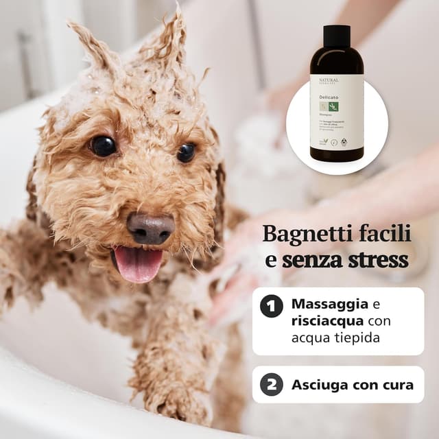 Detalle 2 de Natural Derma Pet Shampoo per cani delicati 200 ml