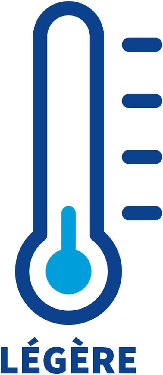 Detalle 2 de Bleu Câlin Couette Légère spéciale Été 200 g/m² – enveloppe coton respirante 240 x 220 cm