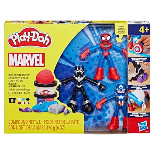 Thumbnail 10 de Play‑Doh Marvel Set figuras superhéroes para 4 años
