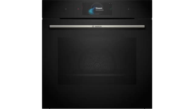 Detalle de Bosch HSG7584B1 horno 71 L con vapor