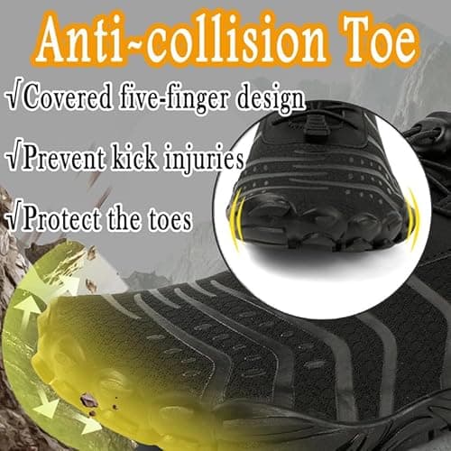 Detalle 1 de ziitop Barfußschuhe für Trail-Laufen 36-46