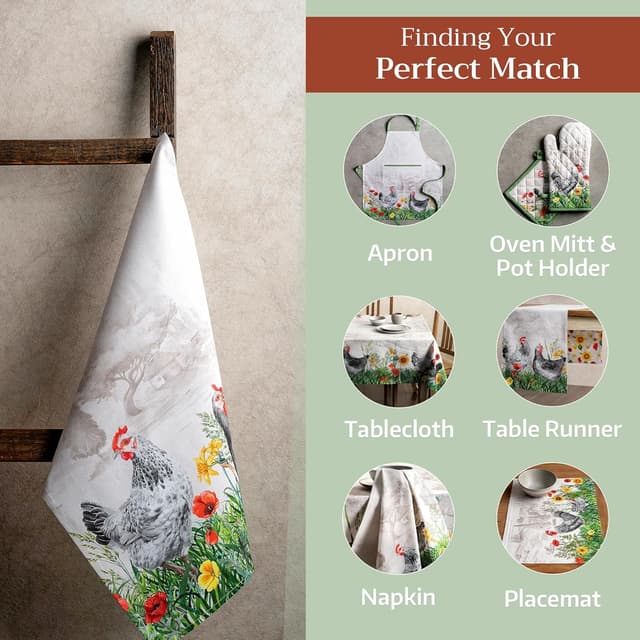 Thumbnail 4 de Maison d' Hermine Kitchen Towels 50x70 cm