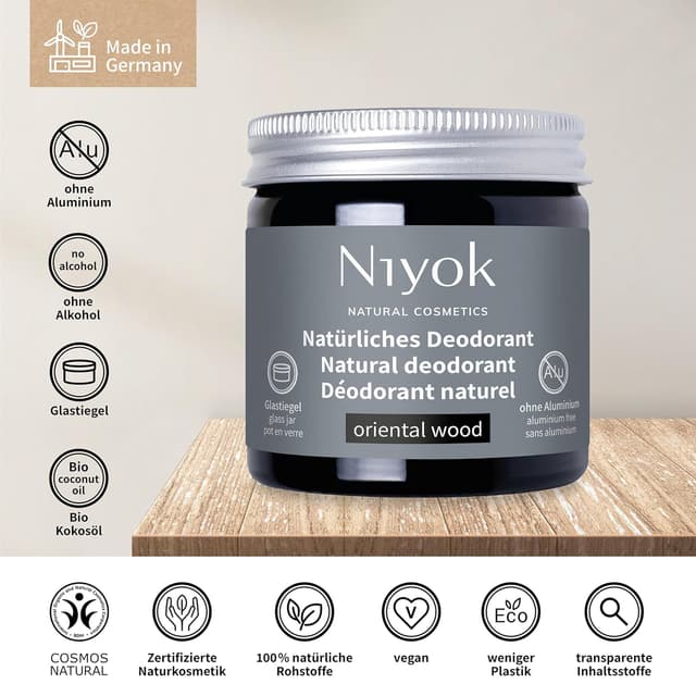 Thumbnail 2 de Niyok Deocreme Oriental Wood 40ml