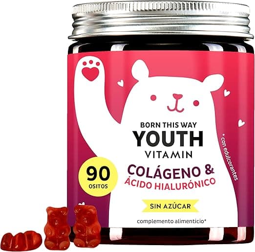 Imagen de Bears with Benefits Gominolas Collagenosa con Ácido Hialurónico 🍒 en OfertitasTOP