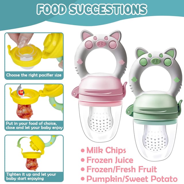 Detalle 2 de Kaiyingxin Fruchtsauger Baby 2 Stück