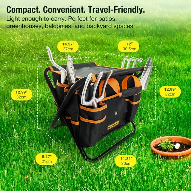 Thumbnail 5 de GardenHOME Set di attrezzi da giardino 7 pezzi